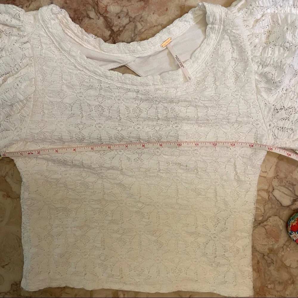 Free People NEW Jasmine Tea Time Blouse Size Small